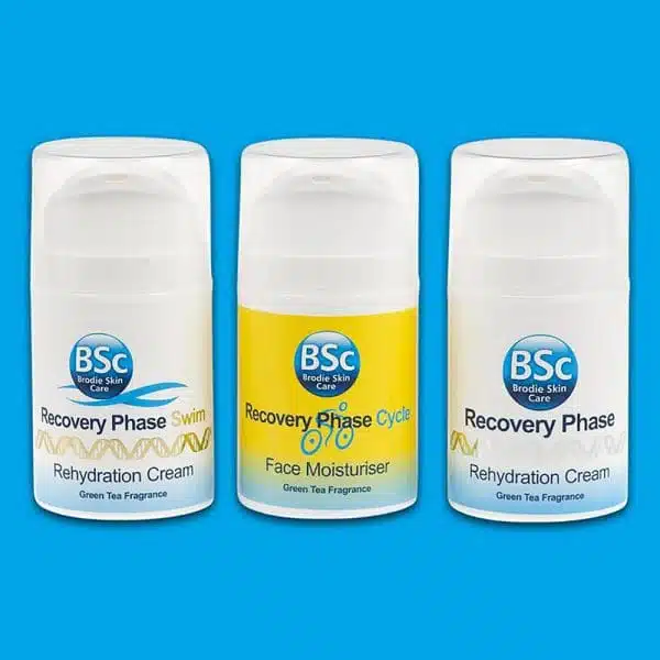 Recovery Phase Triathlon Pack (3x50g Pump) Green Tea Fragranced